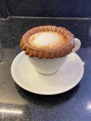 Capuccino - Borda de Nutella