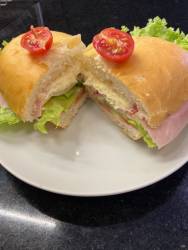 Lanche Frio - Salame e Queijo